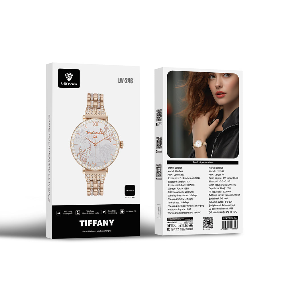 Lenyes LW-246 iOS ve Android Uyumlu Akıllı Saat Lenyes LW-246 iOS ve Android Uyumlu Akıllı Saat